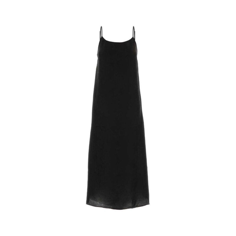 Uma Wang Women Black Viscose Blend Anaya Dress